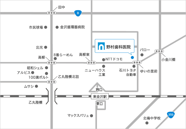 アクセスマップ